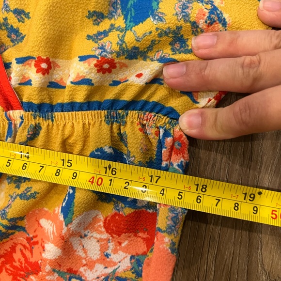 Flying Tomato Yellow Boho Printed Jumpsuit - Picture 4 of 12